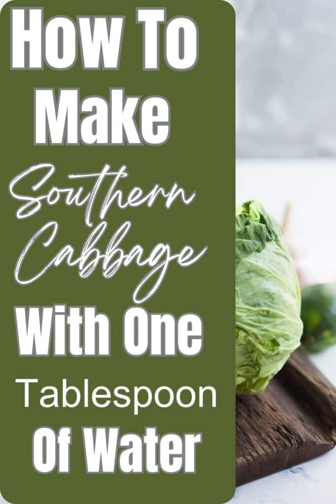 This is an image on how to cook Southern Cabbage.